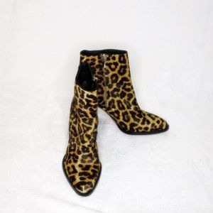 Sam Edelman Blake Leopard Bootie 6.5